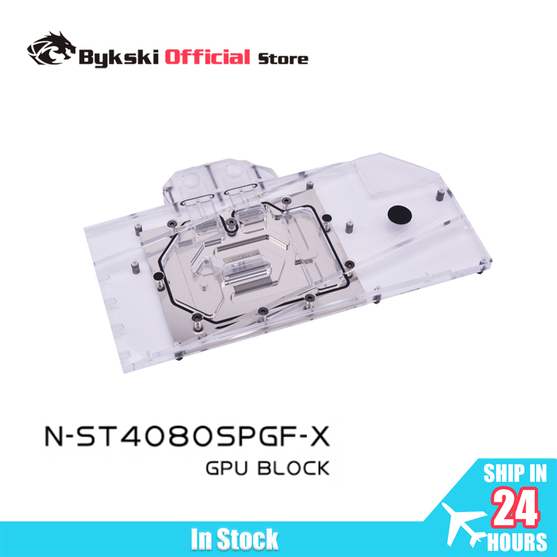 Rtx 4080 Water Cooling Block - Bloc GPU Bykski N-ST4080SPGF-X pour carte